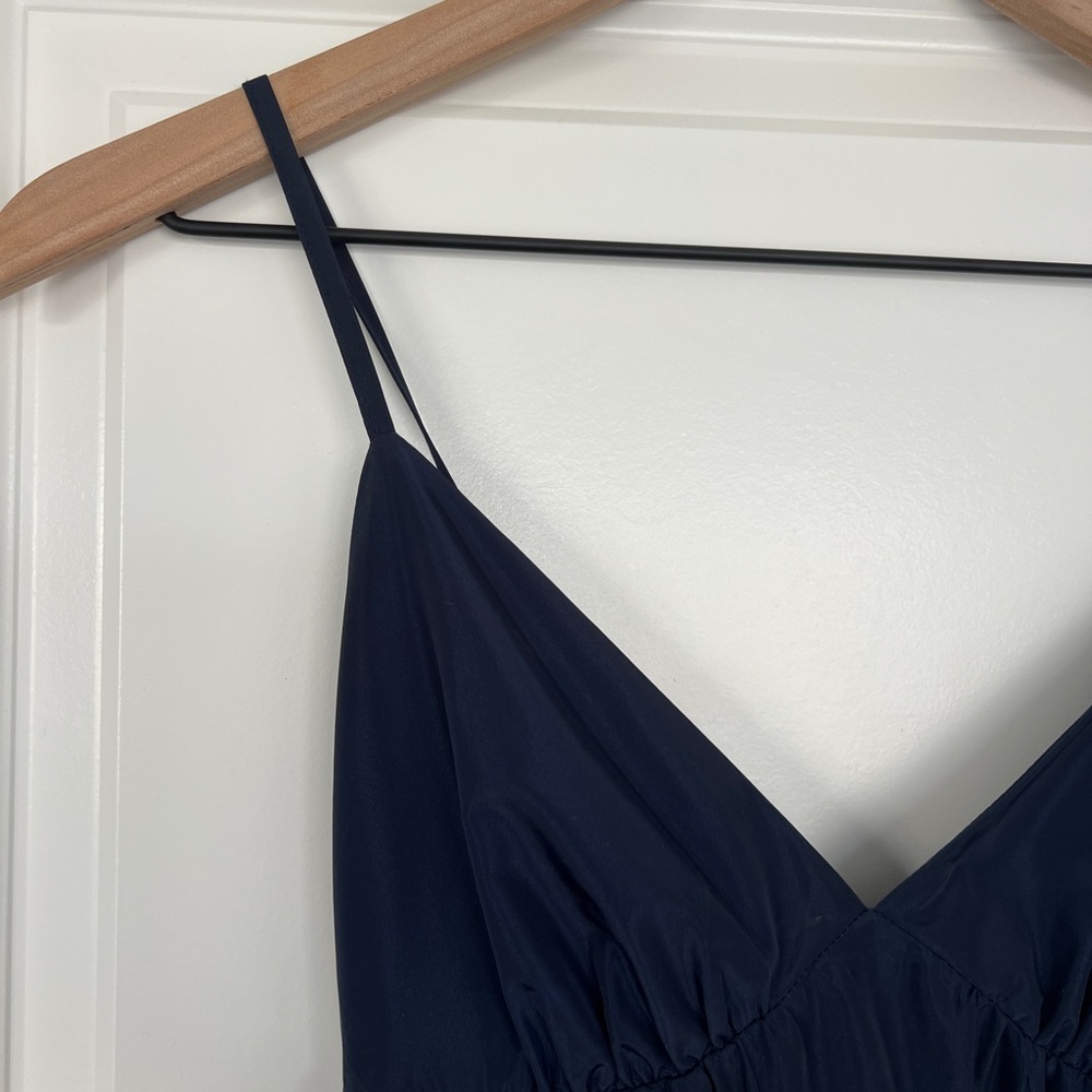 STAUD: Ripley Maxi Dress - Navy Blue XS - Picture 10 of 14